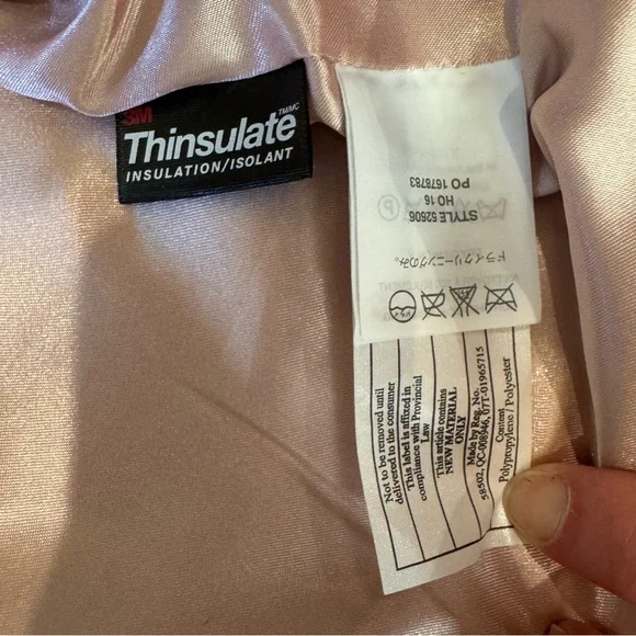 J.Crew Classic lady day coat in Pink Italian double-cloth wool with Thinsulate® - Picture 4 of 8